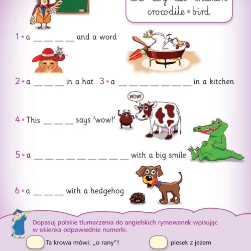 Rymowanki ANIMALS