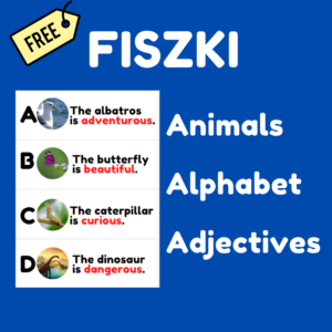 FISZKI_Animals_Alphabet_Adjectives