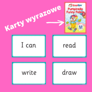 PUMPINELLO FUNNY FELLOW karty wyrazowe